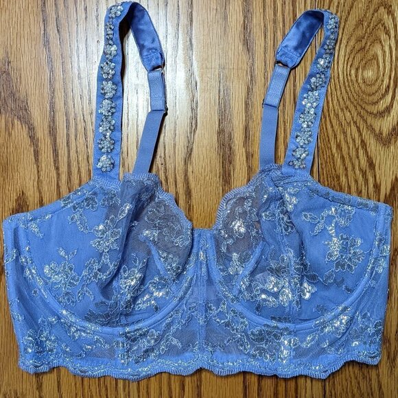 Victoria's Secret Dream Angel's Push Up Without Padding Light Blue Bra - Picture 1 of 5